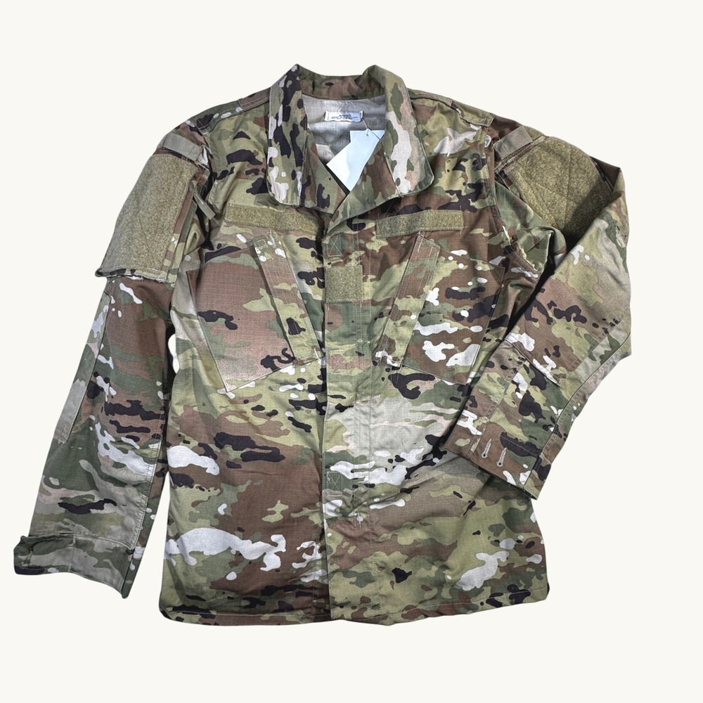 US Army Issue Women S OCP Camouflage Combat Uniform Jacket 36R Insect Shield New